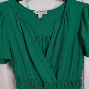 Monteau Vibrant Green Dress